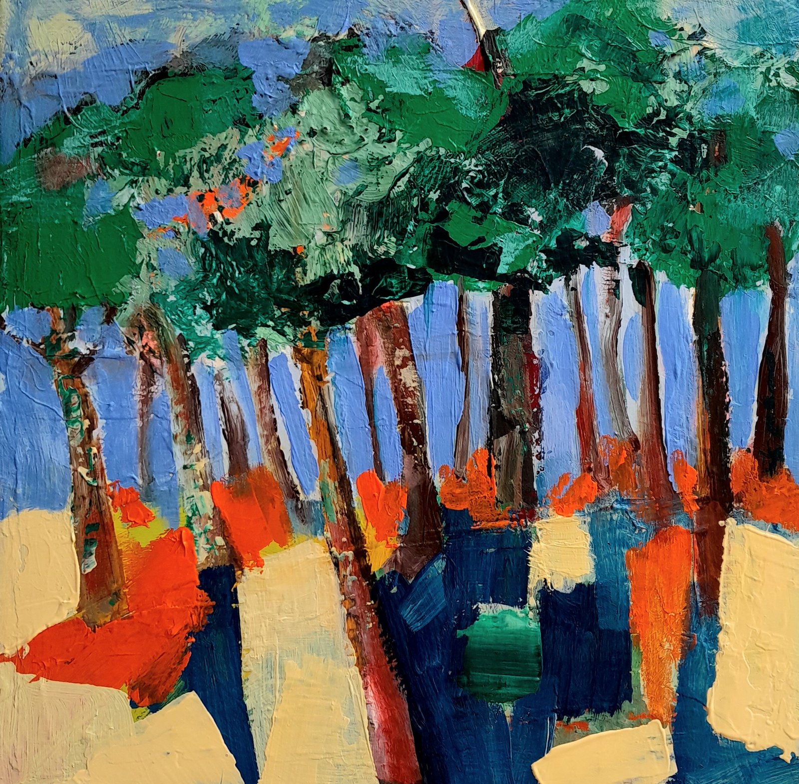 Philippe Fissore - Sur toile - Arbres