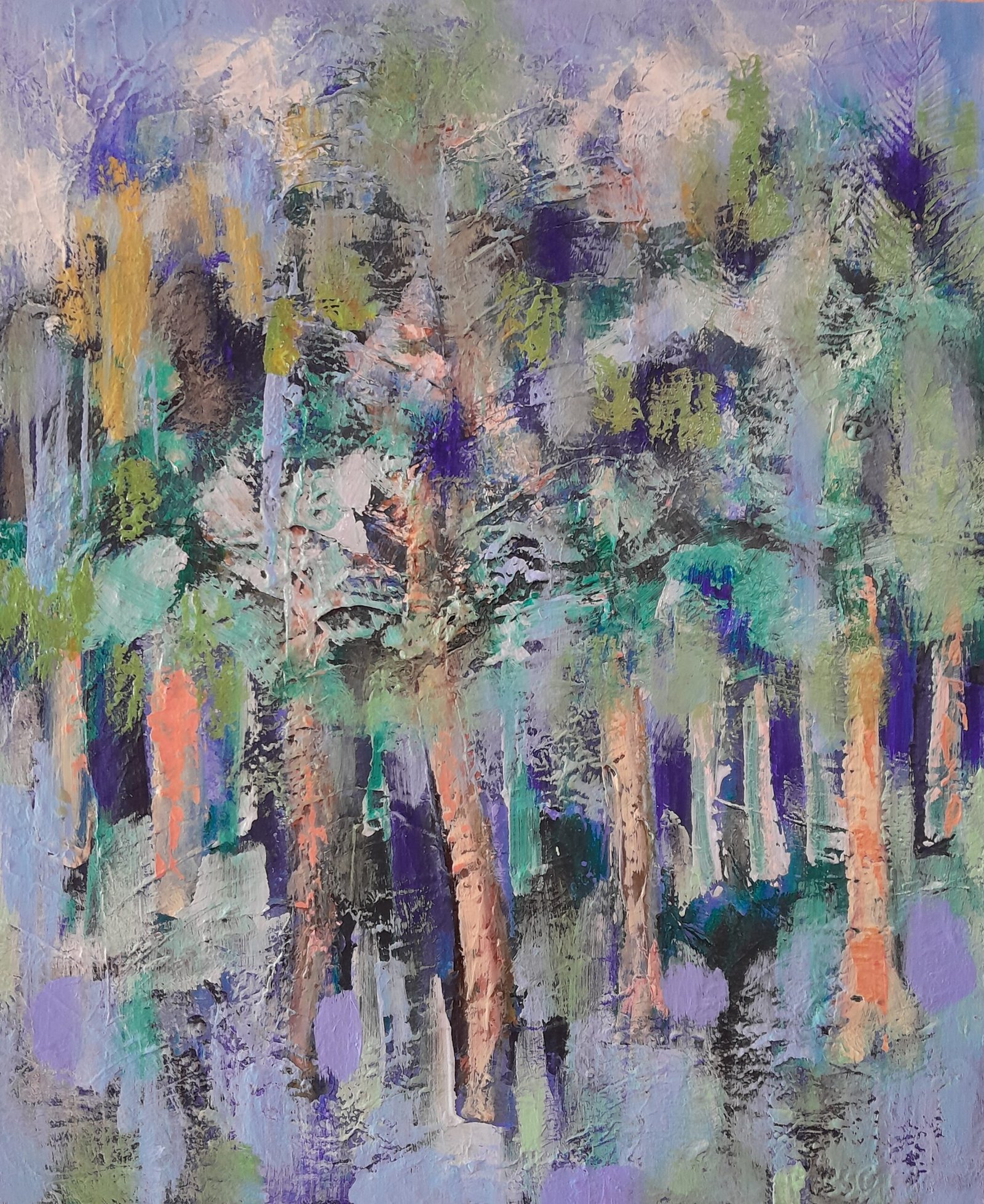 Philippe Fissore - Sur toile - Arbres