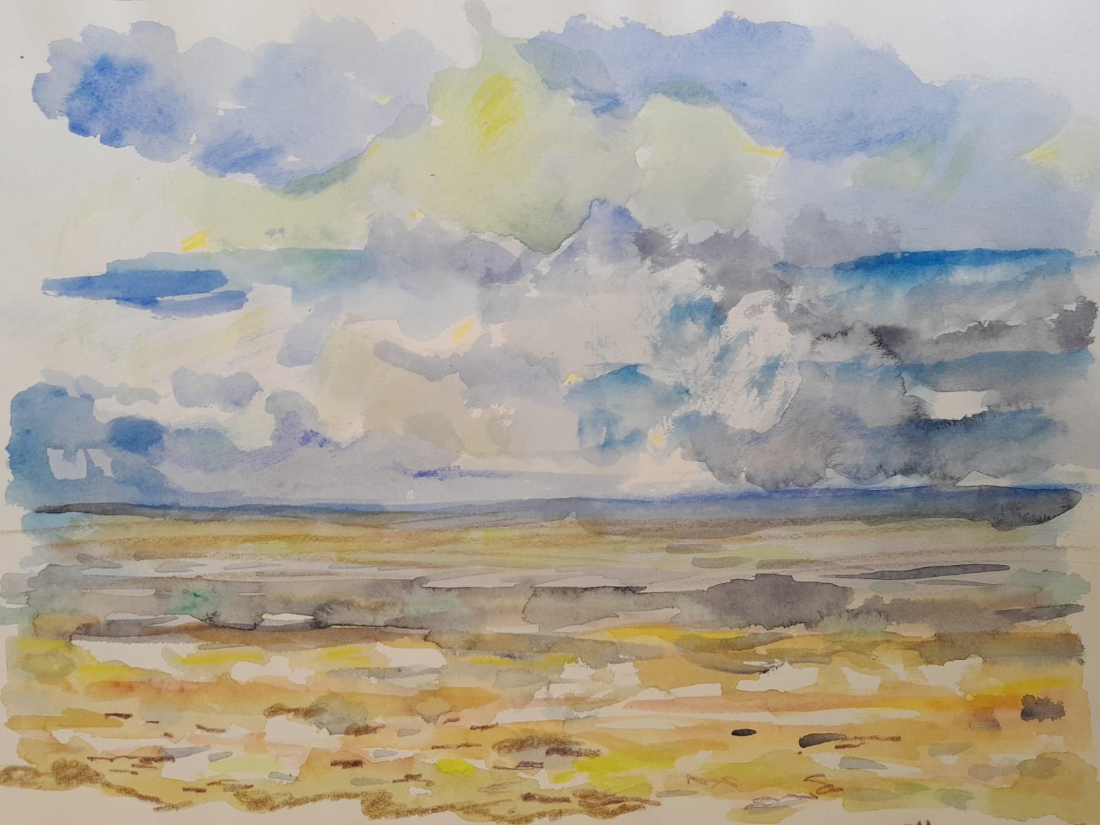 Plage 30X40cm