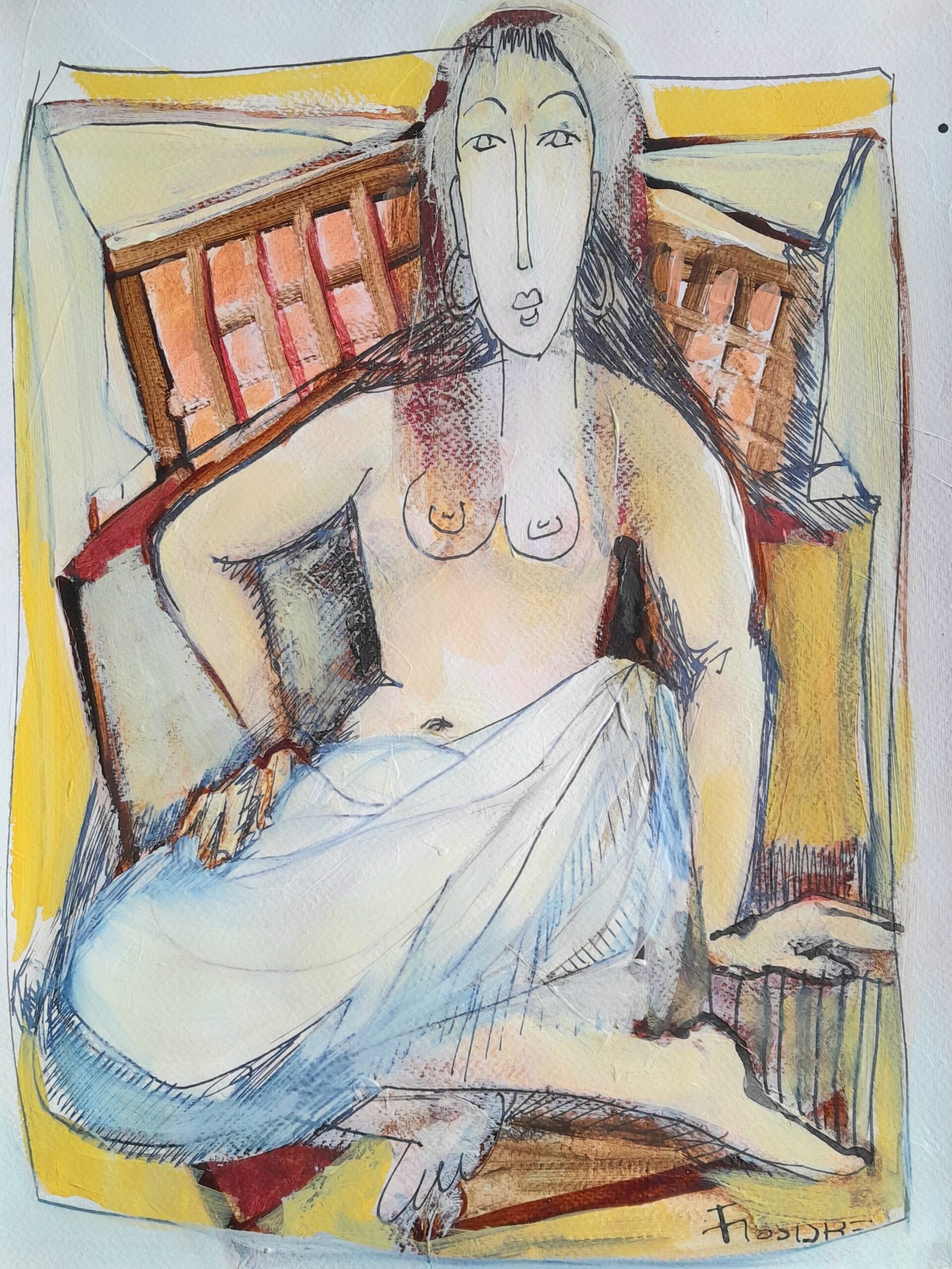 philippe fissore sur papier figure