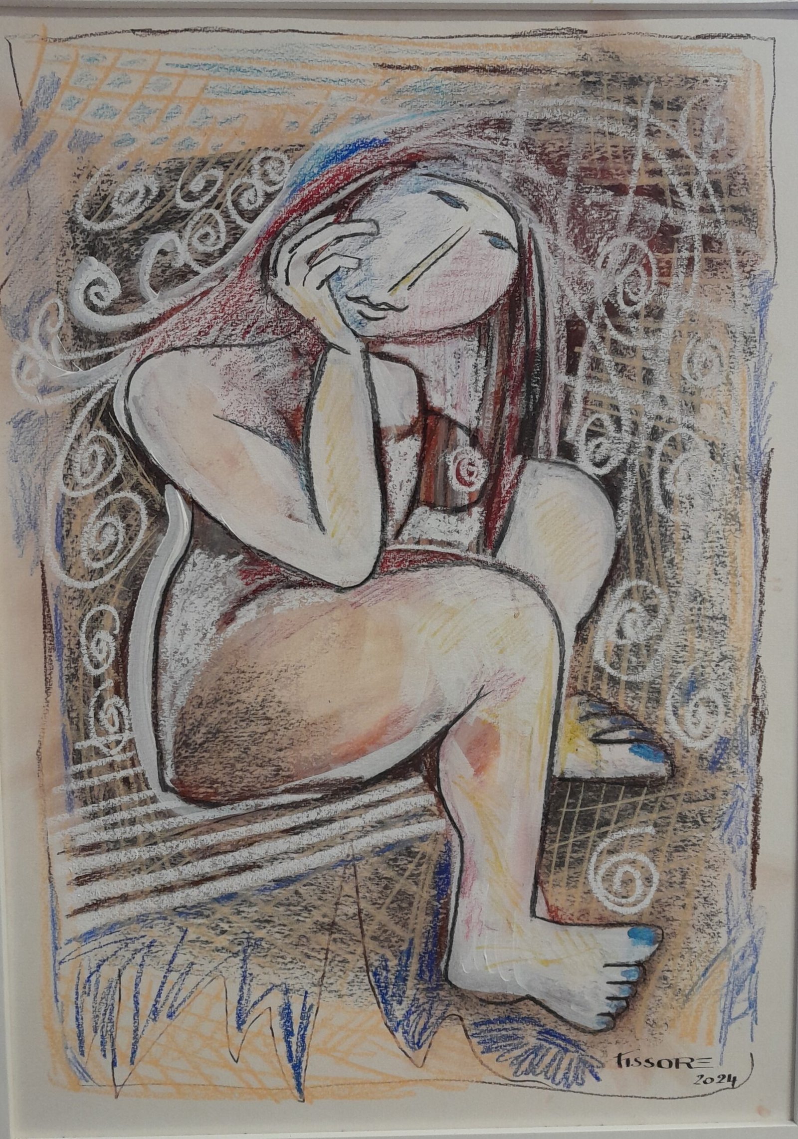 philippe fissore sur papier figure