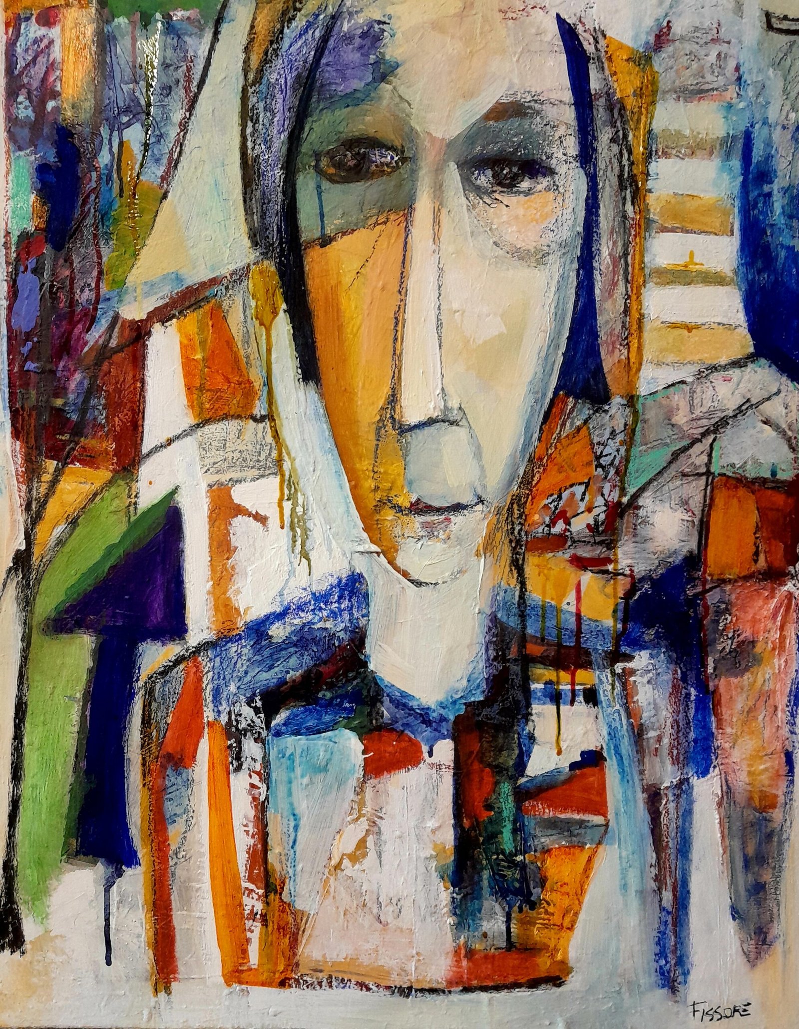 philippe fissore sur toiles portraits