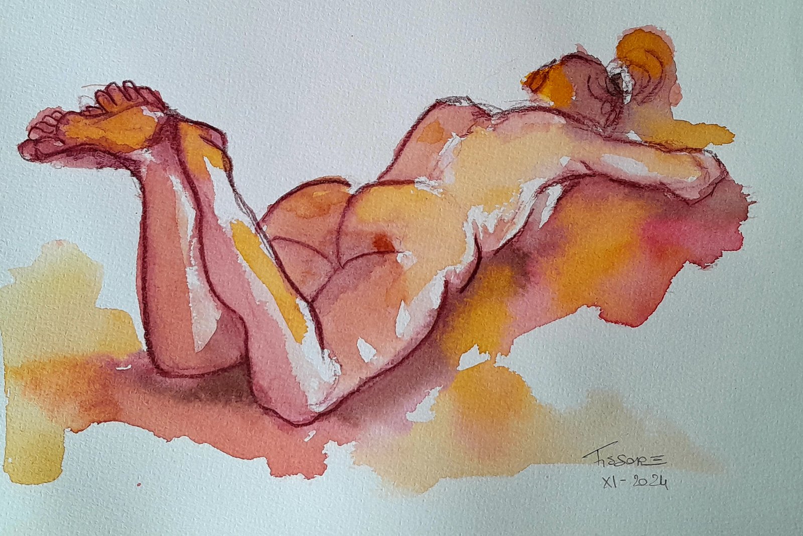 philippe fissore sur papier figure